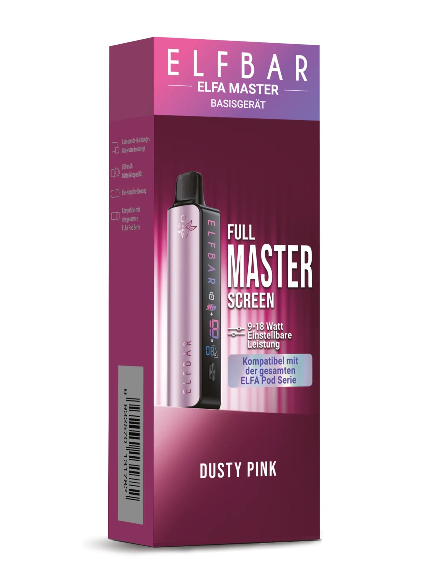 Elfbar Elfa Mastergerät - Dusty Pink