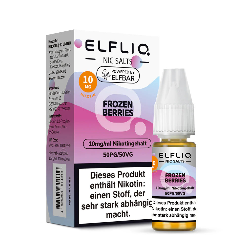 Elfliq - Frozen Berries - Nikotinsalz Liquid 10mg/ml