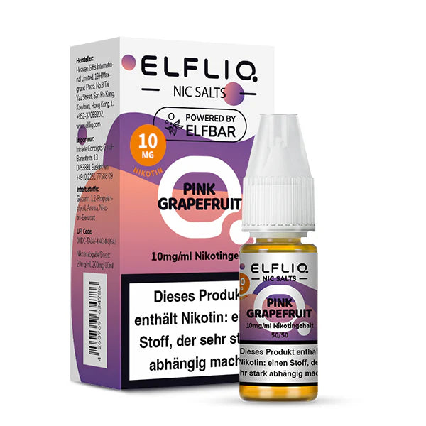Elfliq - Pink Grapefruit - Nikotinsalz Liquid 10mg/ml