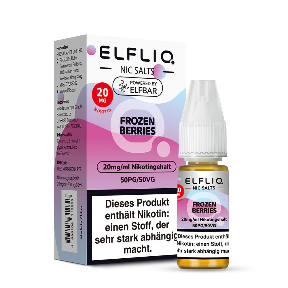 Elfliq - Frozen Berries - Nikotinsalz Liquid 20mg/ml