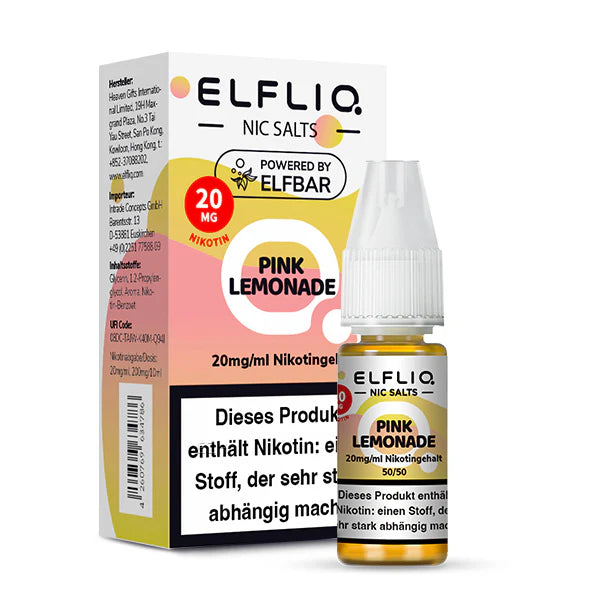 Elfliq - Pink Lemonade - Nikotinsalz Liquid 20mg/ml