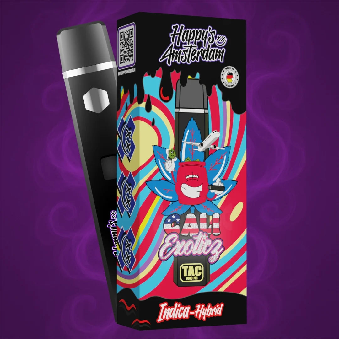 Happy's Amsterdam - Cali Exoticz - TAC Vape 1000 mg