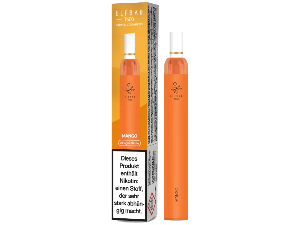 Elfbar T600 - Mango - 20mg/ml, 2 ml