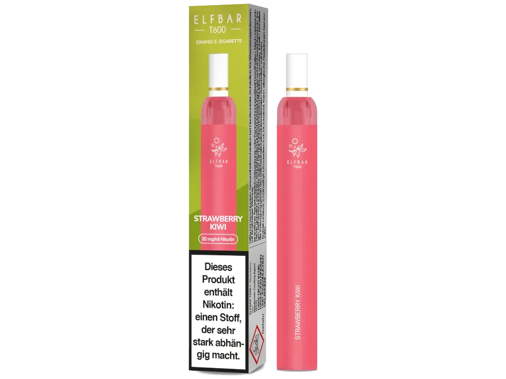 Elfbar T600 - Strawberry Kiwi - 20mg/ml, 2 ml