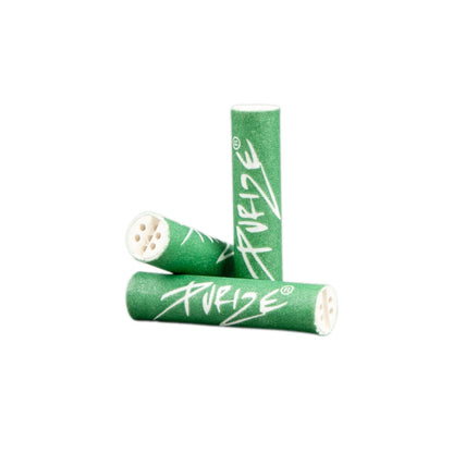 Purize - Xtra Slim Size 6mm Aktivkohlefilter - Grün, 250 Stück