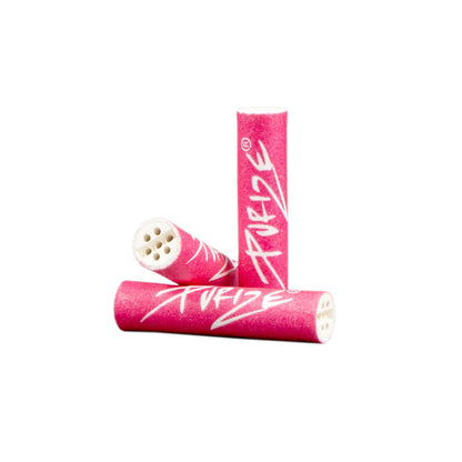 Purize - Xtra Slim Size 6mm Aktivkohlefilter - Pink, 250 Stück