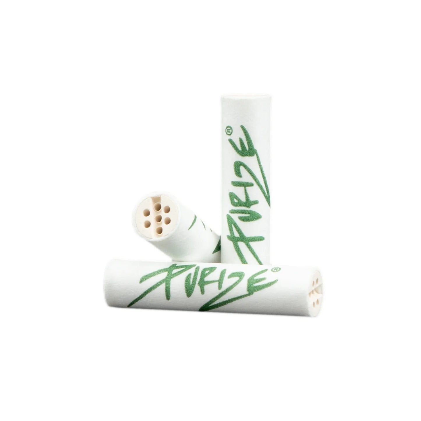 Purize - Xtra Slim Size 6mm Aktivkohlefilter - Weiss, 250 Stück