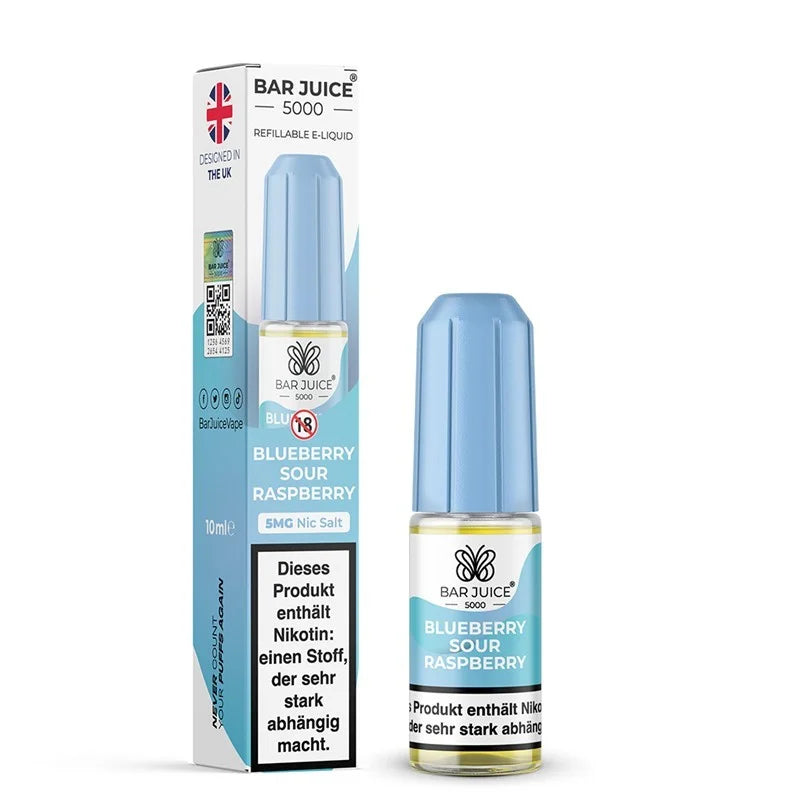 Bar Juice 5000 - Blueberry Sour Raspberry - 20 mg/ml, 10 ml