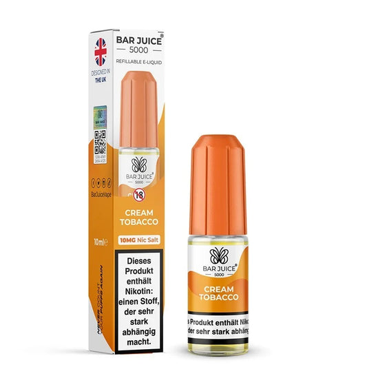Bar Juice 5000 - Cream Tobacco - 20 mg/ml, 10 ml