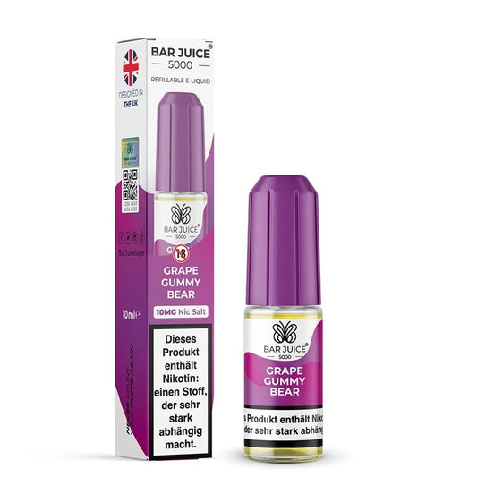 Bar Juice 5000 - Grape Gummy Bear - 20mg/ml, 10 ml