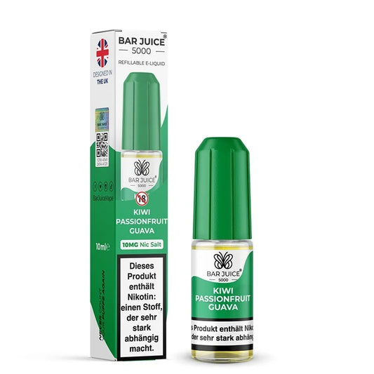 Bar Juice 5000 - Kiwi Passionfruit Guava - 20mg/ml, 10 ml
