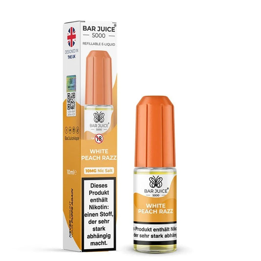 Bar Juice 5000 - White Peach Razz - 20mg/ml, 10 ml