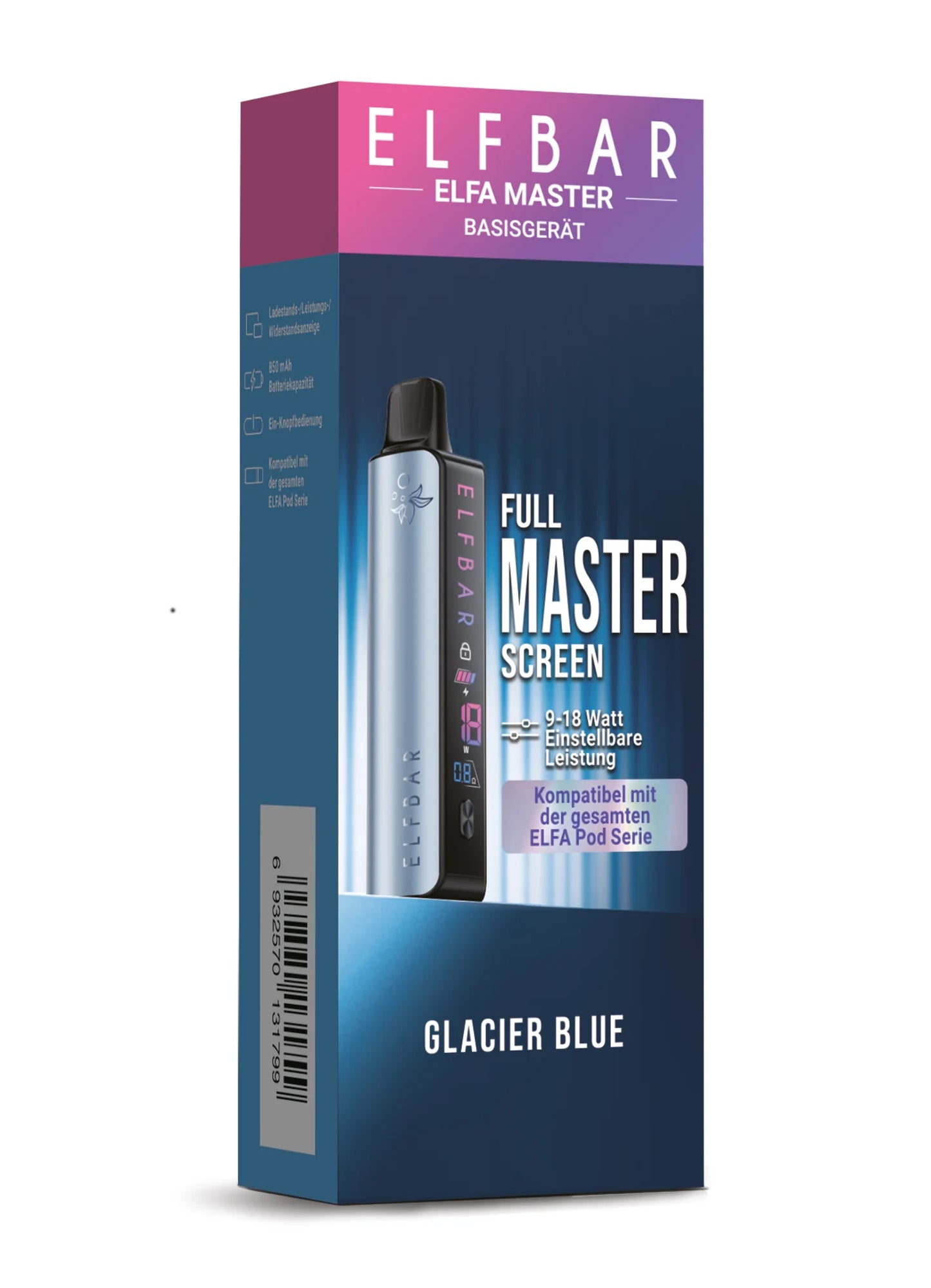 Elfbar Elfa Mastergerät - Glacier Blue