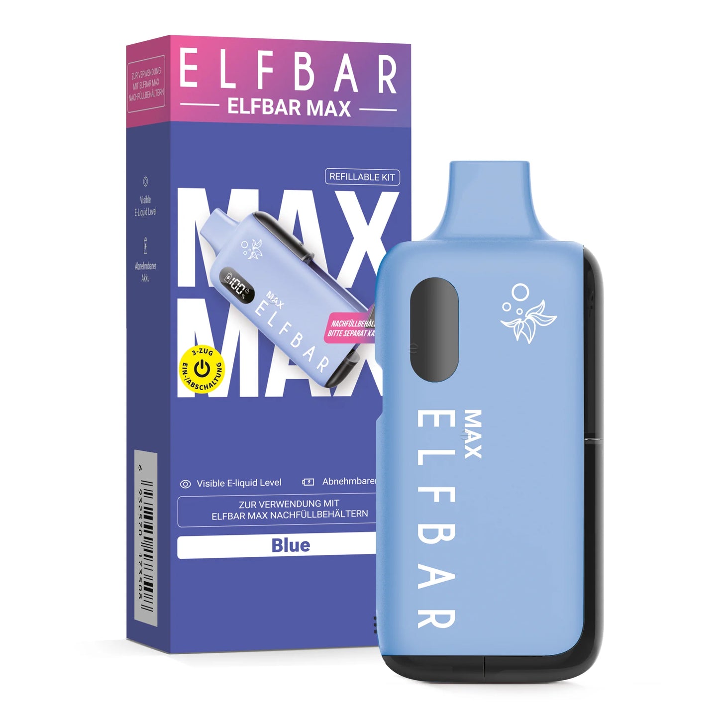 Elfbar Max Gerät - Blau