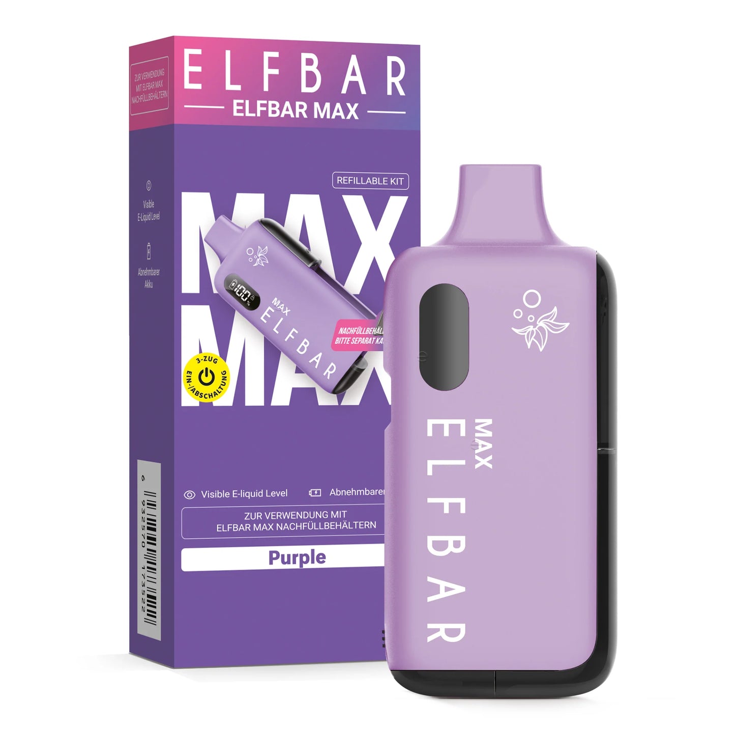 Elfbar Max Gerät - Lila