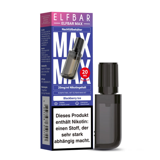 Elfbar Max Pod - Blackberry Ice - 20mg/ml