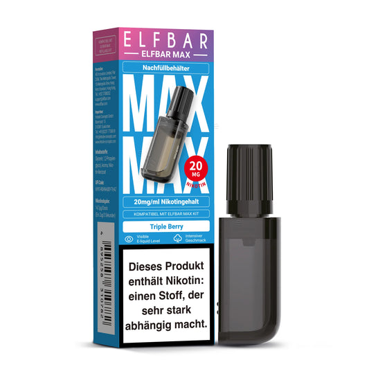 Elfbar Max Pod - Triple Berry - 20mg/ml