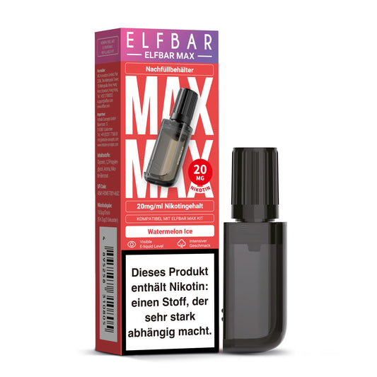 Elfbar Max Pod - Watermelon Ice - 20mg/ml