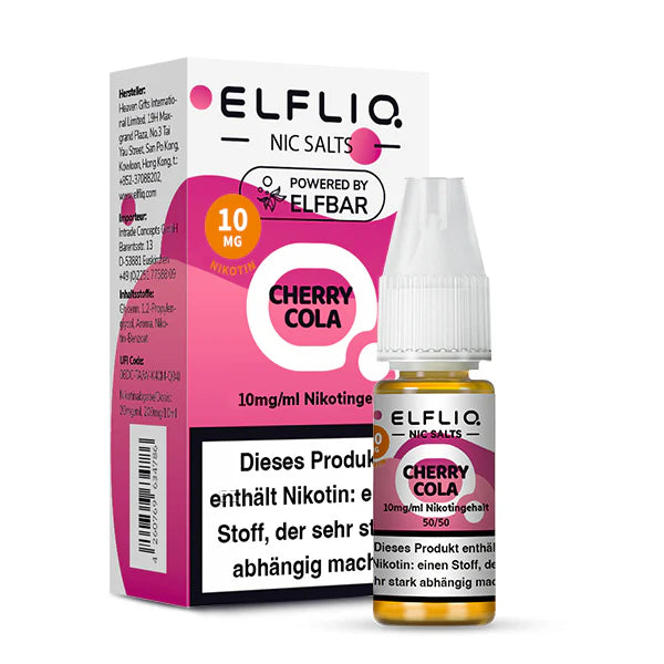 Elfliq - Cherry Cola - Nikotinsalz Liquid 10mg/ml