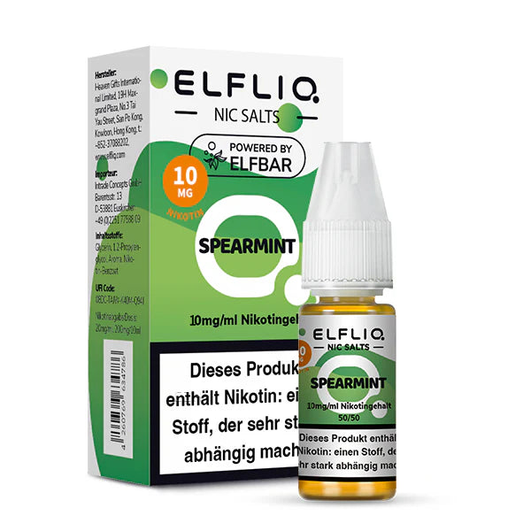 Elfliq - Spearmint - Nikotinsalz Liquid 10mg/ml