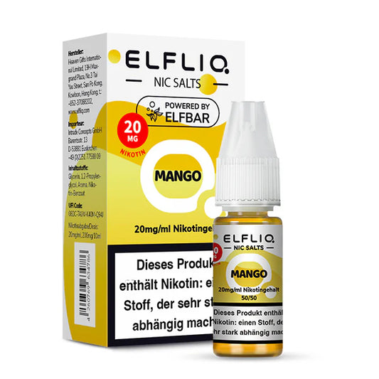 Elfliq - Mango - Nikotinsalz Liquid 20mg/ml