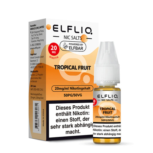 Elfliq - Tropical Fruit - Nikotinsalz Liquid 20mg/ml
