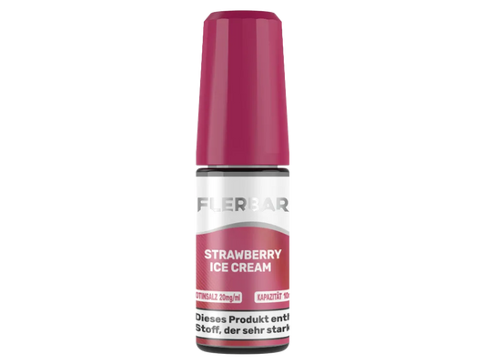 Flerbar Liquid - Strawberry Ice Cream - Nikotinsalz 20mg/ml