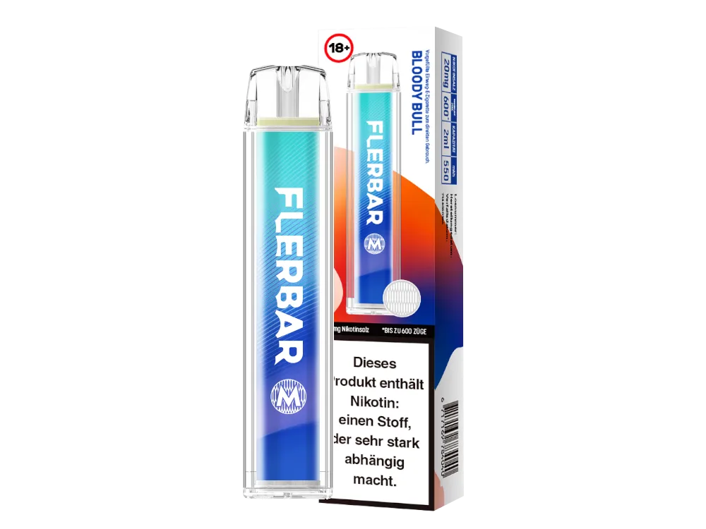 Flerbar M 600 Bloody Bull - 20mg/ml