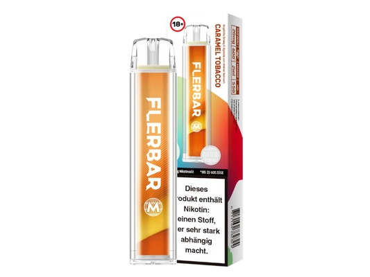 Flerbar M 600 - Caramel Tobacco - 20mg/ml