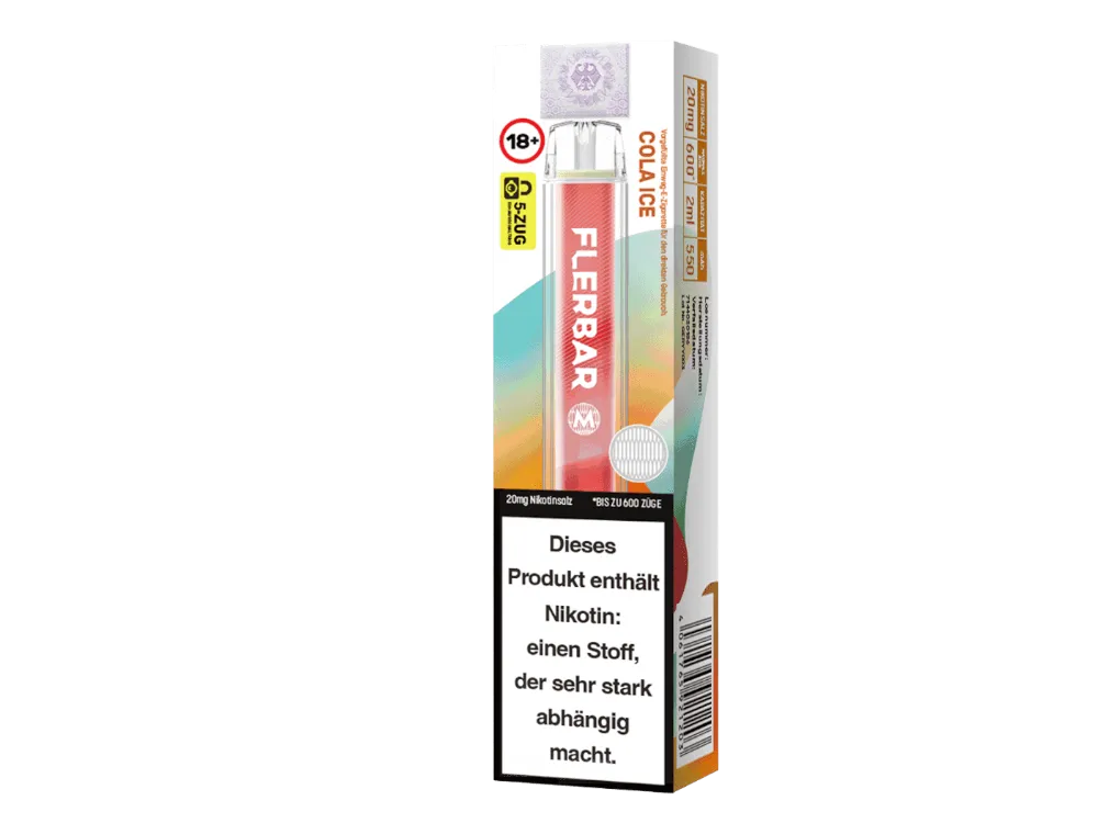 Flerbar M 600 - Cola Ice - 20mg/ml