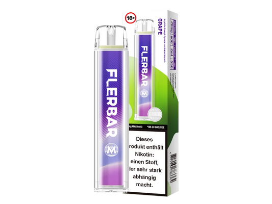 Flerbar M 600 - Grape - 20mg/ml