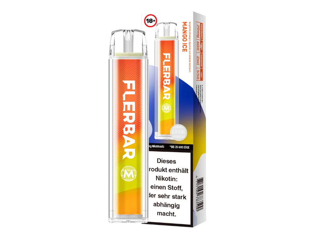 Flerbar M 600 - Mango Ice - 20mg/ml