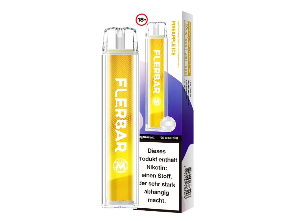 Flerbar M 600 - Pineapple Ice - 20mg/ml