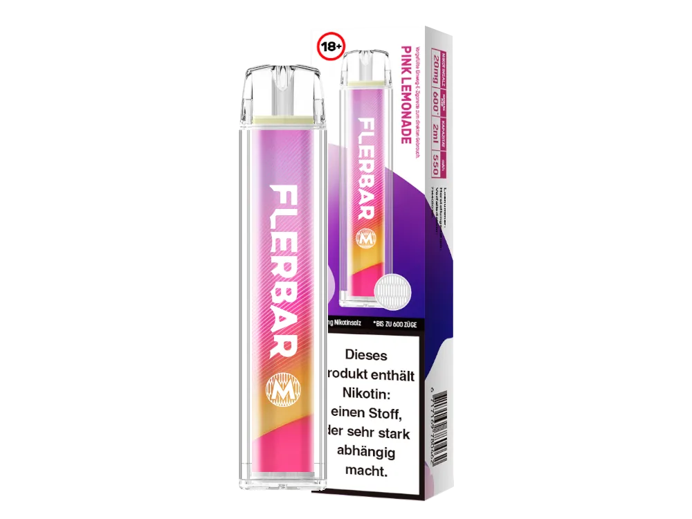 Flerbar M 600 - Pink Lemonade - 20mg/ml