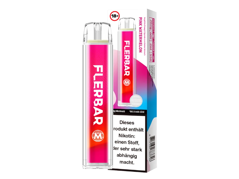 Flerbar M 600 - Pink Watermelon - 20mg/ml
