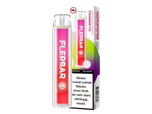 Flerbar M 600 - Strawberry Ice - 20mg/ml