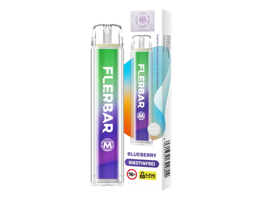 Flerbar M 600 Zero - Blueberry - Nikotinfrei