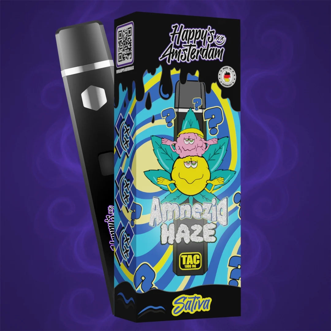 Happy's Amsterdam - Amnezia Haze - TAC Vape 1000 mg