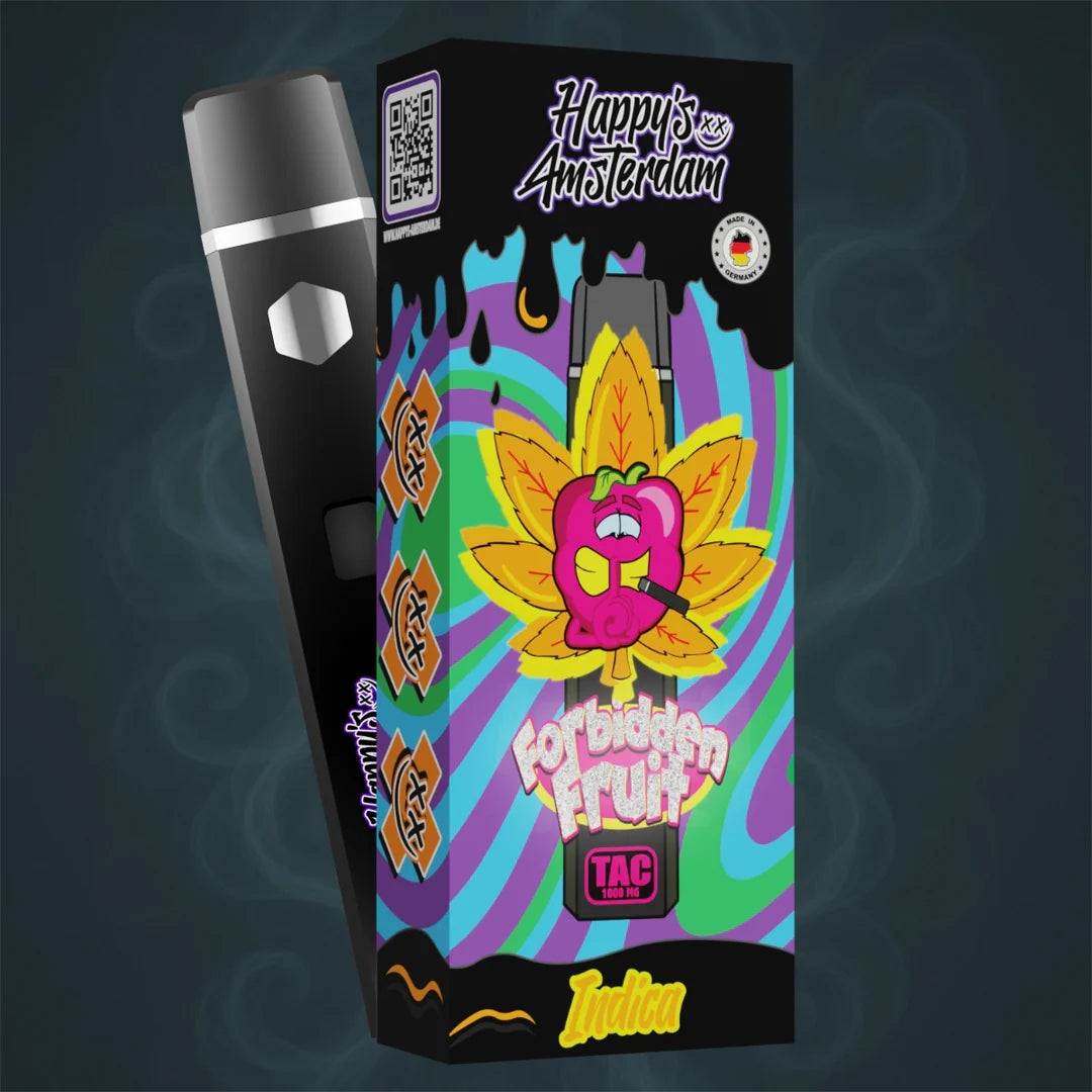Happy's Amsterdam - Forbidden Fruit - TAC Vape 1000 mg
