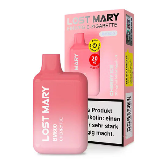 Lost Mary BM600 - Cherry Ice - 20mg/ml