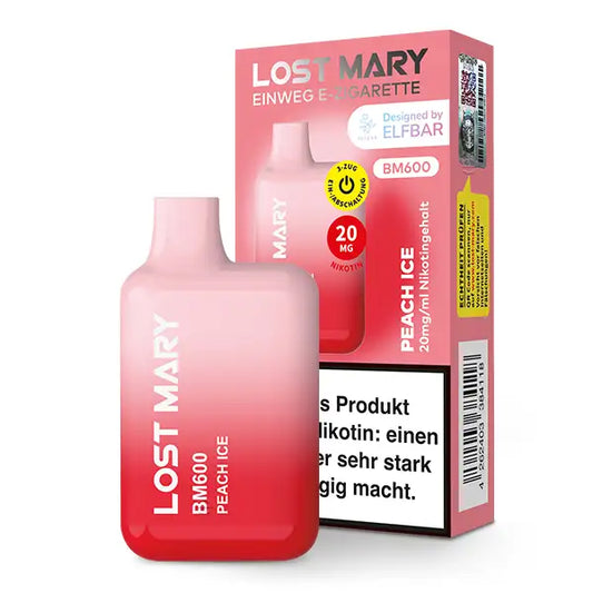 Lost Mary BM600 - Peach Ice - 20mg/ml