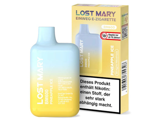 Lost Mary BM600 - Pineapple Ice - 20mg/ml