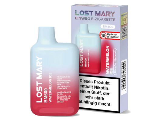 Lost Mary BM600 - Red Apple Ice - 20mg/ml