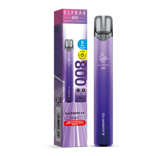 Elfbar 800 - Blackberry Ice - Nikotinfrei