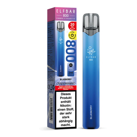 Elfbar 800 - Blueberry - 20mg/ml
