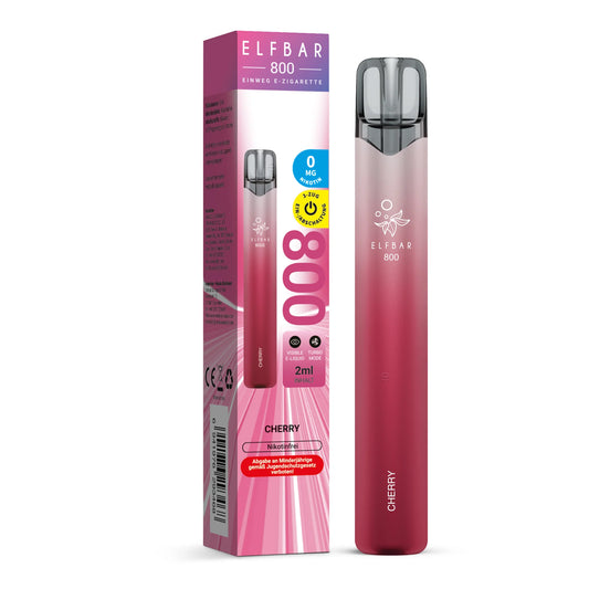 Elfbar 800 - Cherry - Nikotinfrei