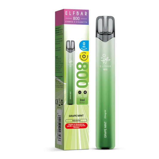Elfbar 800 - Grape Mint - Nikotinfrei
