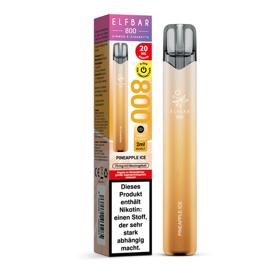 Elfbar 800 - Pineapple Ice - 20mg/ml