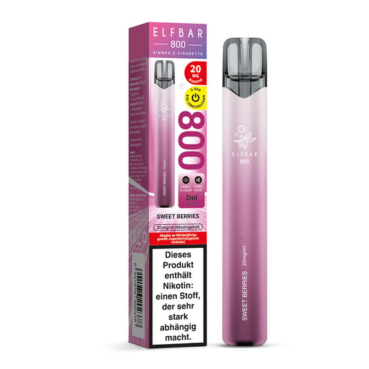 Elfbar 800 - Sweet Berries - 20mg/ml