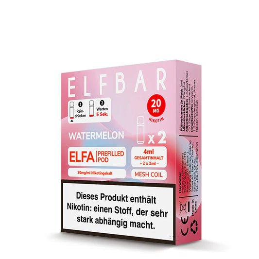 Elfbar Elfa Pod - Watermelon - 20mg/ml, 2 Stück